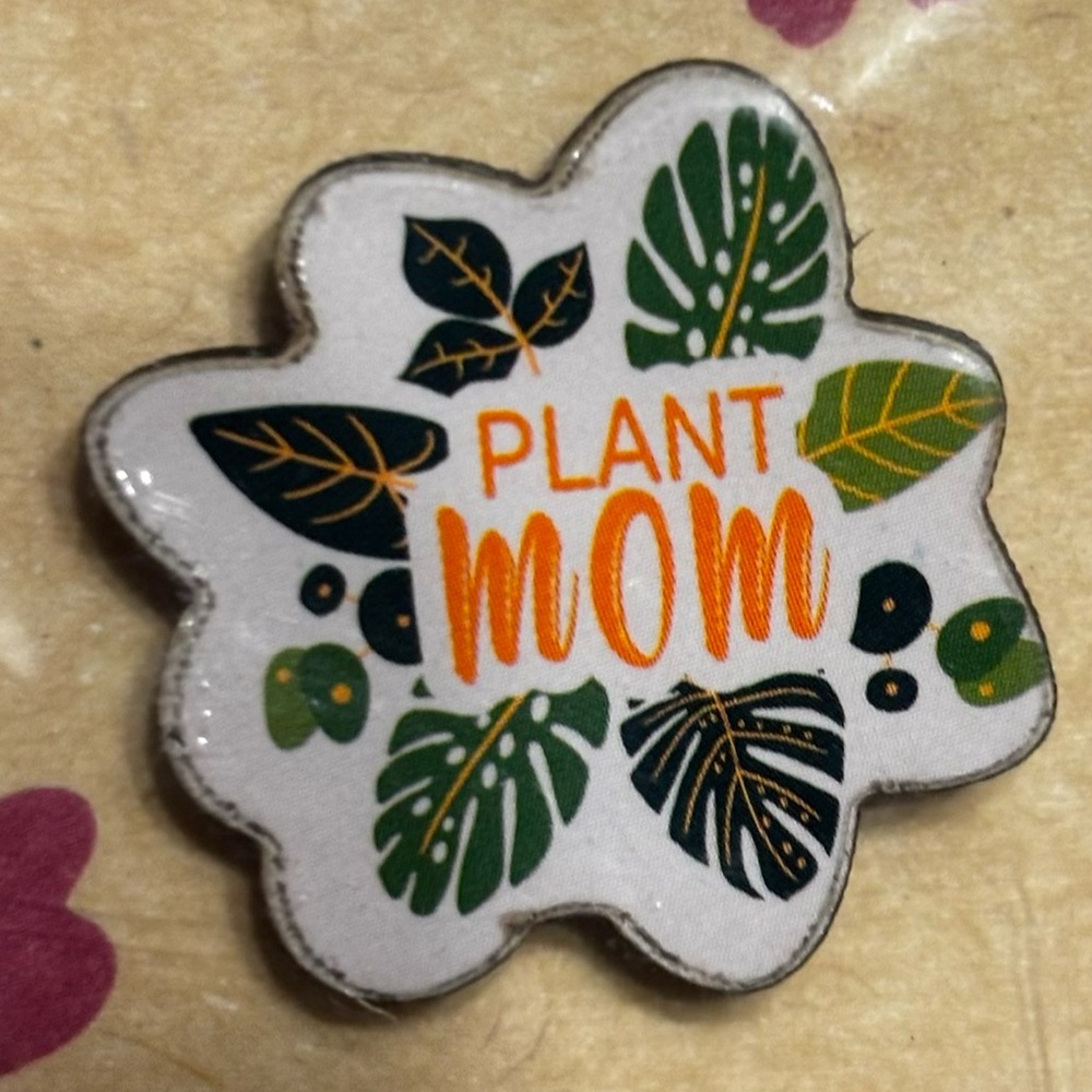 Plant Mom Pin, NWT